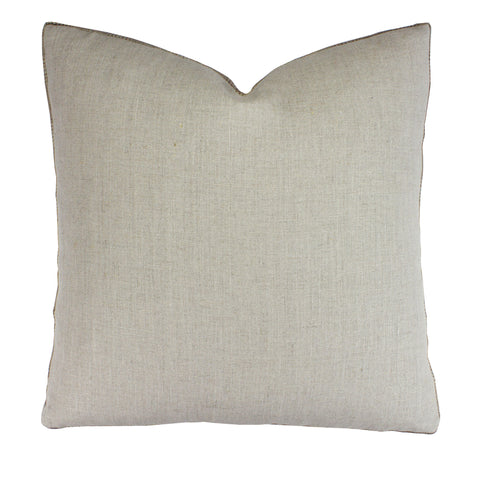 Linen w/ Suiting Pillow, Raspberry (18x18x2)