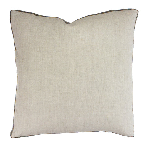 Linen w/ Suiting Pillow, Mandarin (18x18x2)