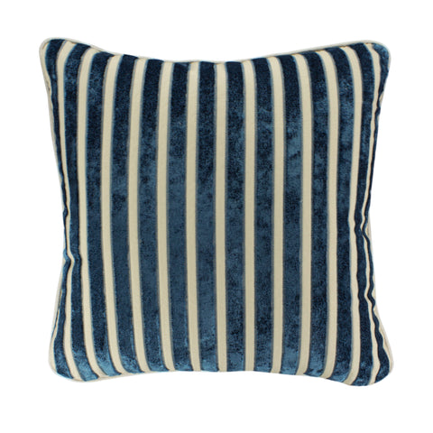 Upholstery Pillow Cover, Plushious Stripe Teal (20x20)
