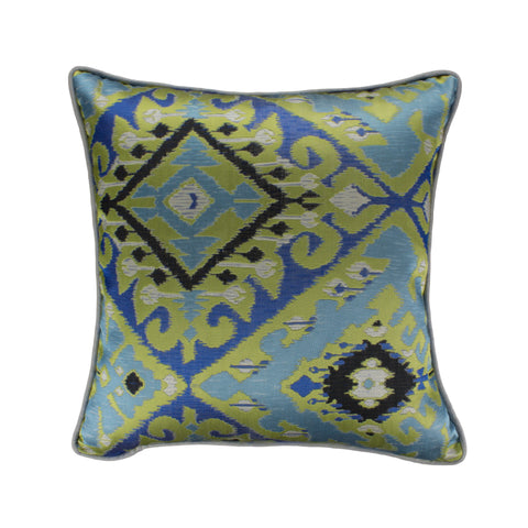 Jacquard Pillow Cover, Utopia Azul (18x18)