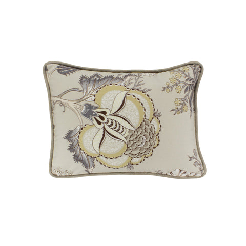 Cotton Pillow Cover, Darjeeling Bachette  (12x16)