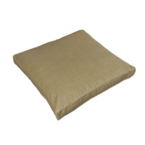 Cotton Velvet Pillow Cover, Oatmeal (18x18x2)