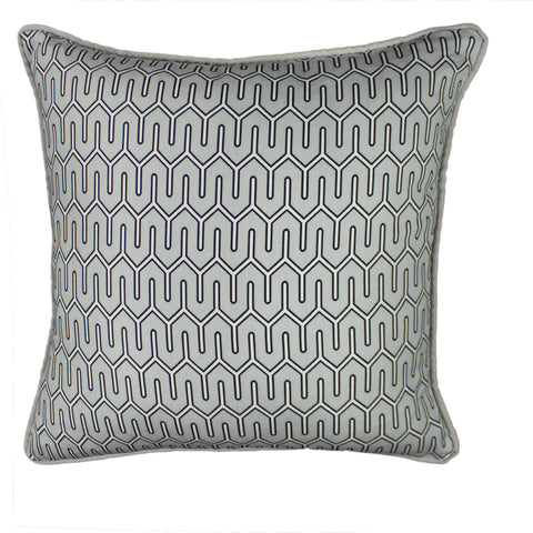 Cotton Pillow Cover, Dove Maze Work (18x18)