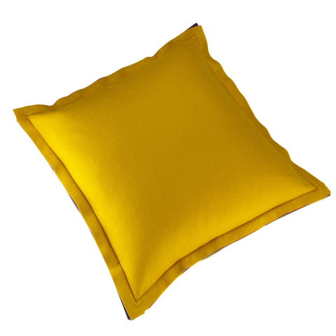 Felt Pillow Cover, Old Gold (22x22)
