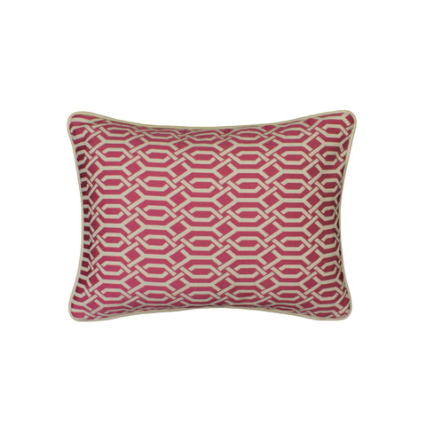 Upholstery Pillow Cover, Azalea Interlace (12x16)