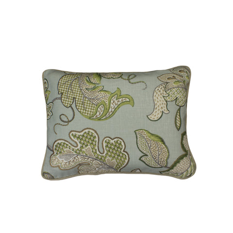Linen Pillow Cover, Leaf Sampler (12x16)