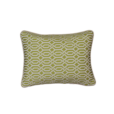 Upholstery Pillow Cover, Lemongrass Interlace (12x16)