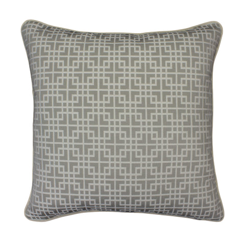 Upholstery Pillow Cover, Locked White Tea (20x20)