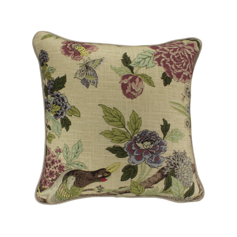 Cotton Pillow Cover, Whippoorwill Tapestry (18x18)
