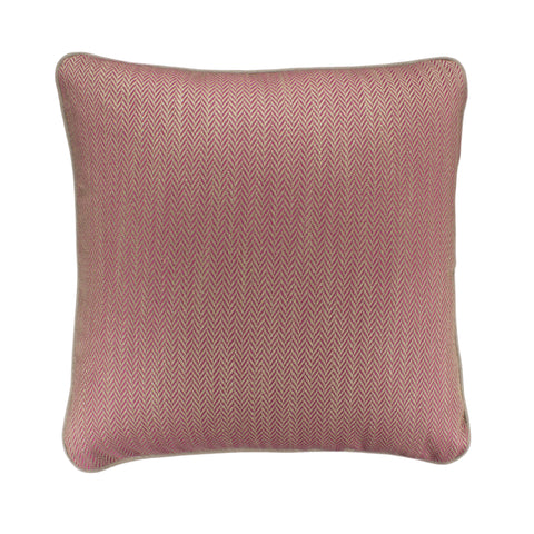 Upholstery Pillow Cover, Azalea Herringbone (20x20)